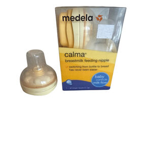 Medela Calma Breastmilk Feeding Nipples All Stages NEW IN UNOPENED BOX & EXTRA